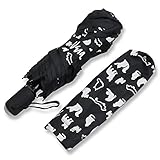 Vera Umbrella Auto Open Water Activated Color Changing (Black Pets)