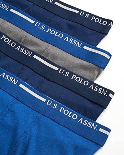 U.S. Polo Assn. Mens Boxer Briefs - 8 Pack Ultra Soft Underwear Boxers for Men with Contour Pouch (Sizes: S-XL)3