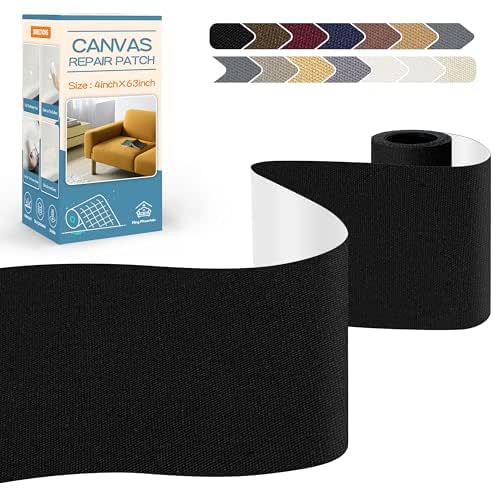 KING MOUNTAIN Canvas Repair Tape,Outdoor Gear Patch, 4×63 Inches,Waterproof,Self-Adhesive for