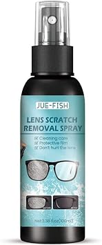 100ml Lens Scratch Removal Spray, Eyeglass Windshield Glass Repair Liquid, High Concentration Glasses Cleaner Spray for Glasses Screen Cleaner Tools 1 Pcs