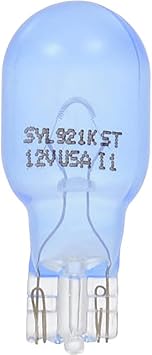 SYLVANIA - 921 SilverStar Mini Bulb - Brighter and Whiter Light, Ideal for Center High Mount Stop Light (CHMSL) and More (Contains 2 Bulbs)