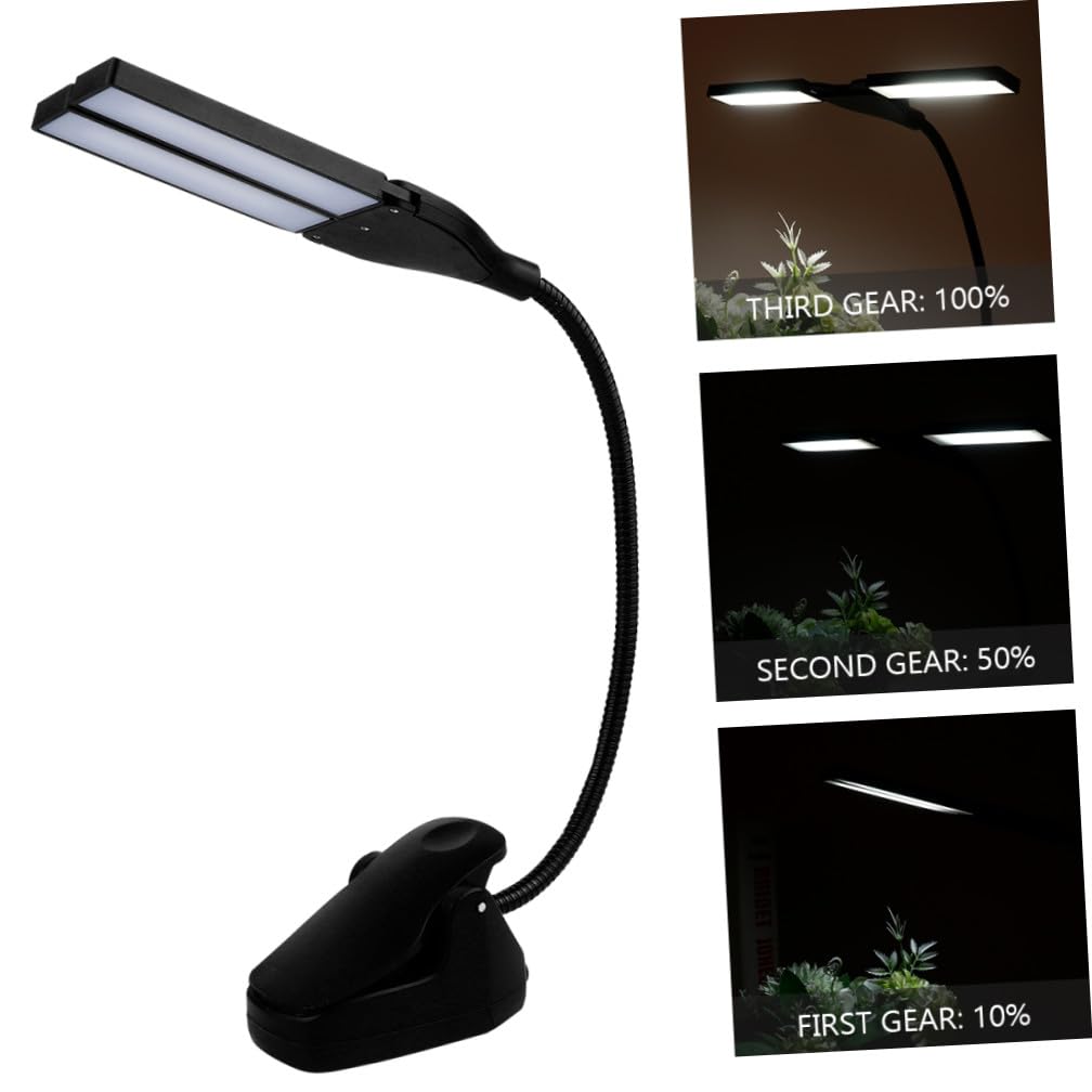 BESTonZON Lampe pour Piano LED à Pince Réglable, Protection des Yeux, Alimentation Usb, Matériau Abs, Lampe Pupitre Musique Lecture Pratique