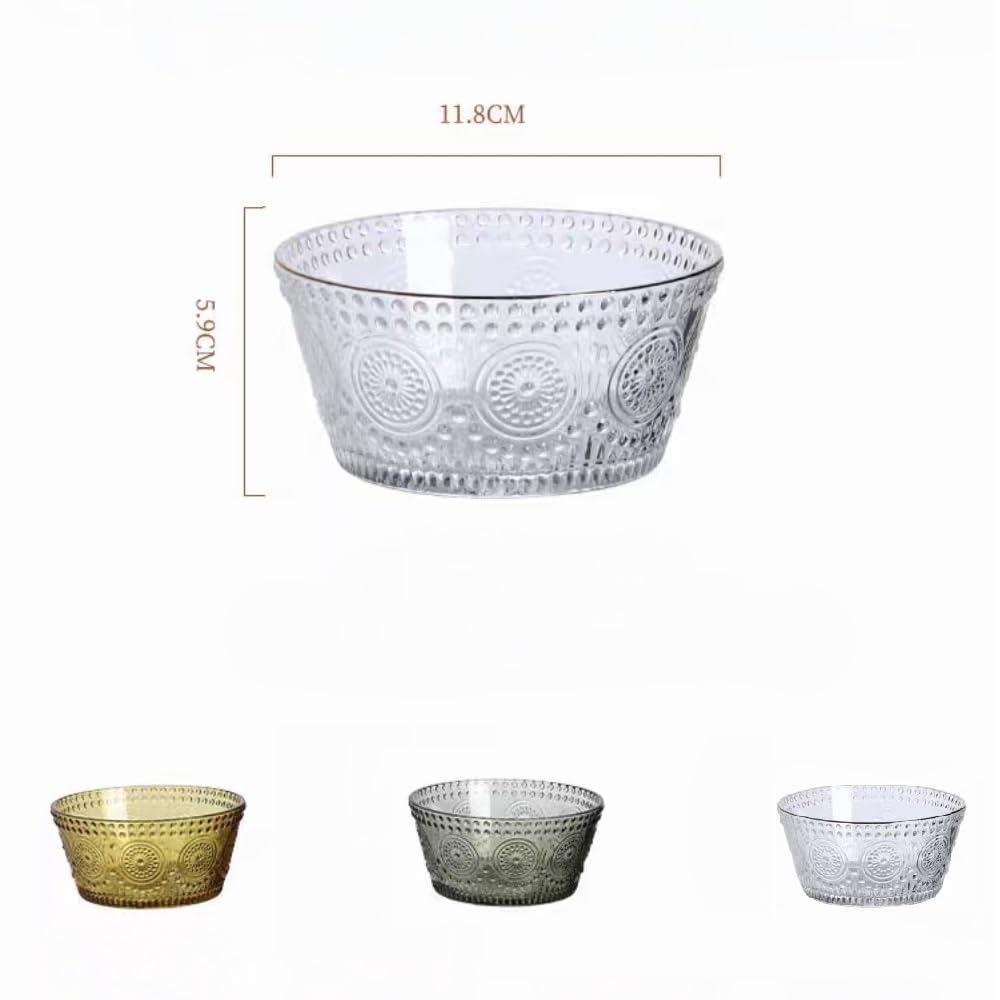 クリスタル食器セット Amazon | 6～12インチ フロストクォーツクリスタルボウルセット