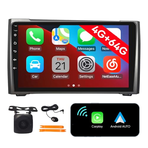 [4G 64G] Android Car Stereo FM Radio Carplay Android Auto 9