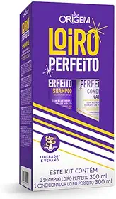 Kit Origem Loiro Perfeito Shampoo 300ml + Condicionador 300ml