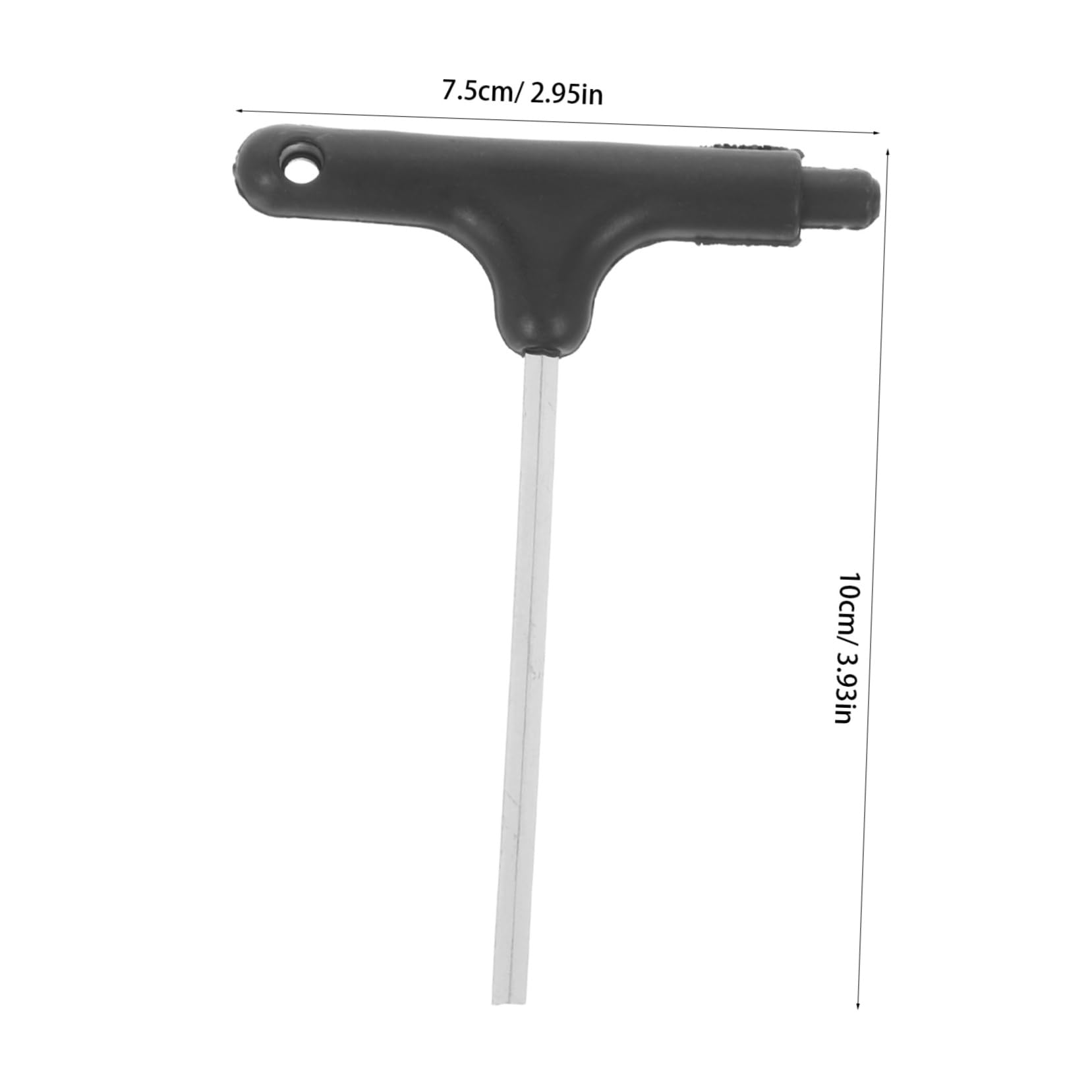 Tofficu Roller Skate Wrench Tool: T-handle Skateboard Wrench - Inline Skate Repair Tool - Roller Hockey Maintenance Accessories and Part