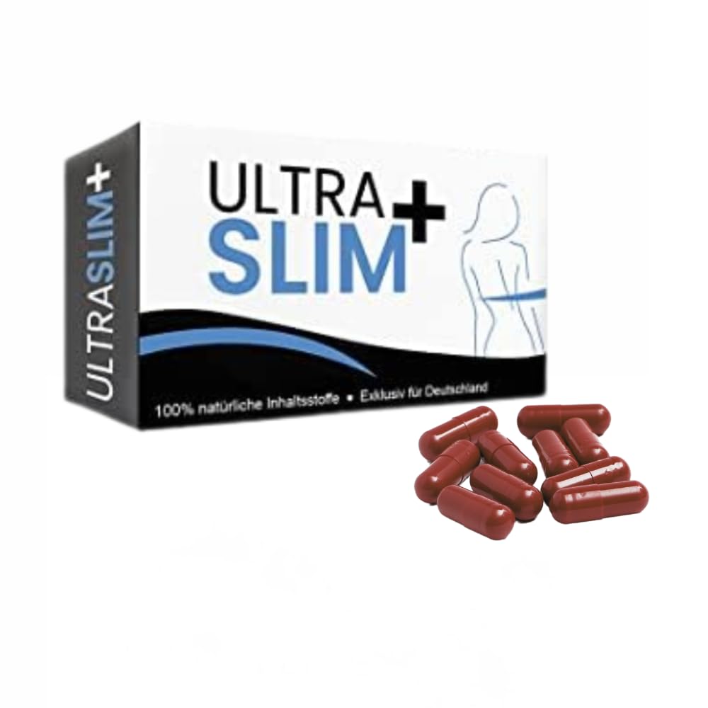 Natürliche Ultra Slim + Abnehm Kapseln mit Garcinia Cambogia, Koffein und Bittermelonen-Extrakt. Erreiche mit Ultra Slim+ dein wohlfühl Gewicht!!!