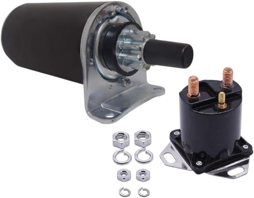 Automotive Replacement Parts For Cub Cadet H1748 H1952 HF1748 HF1954 HFF1748 Starter Motor and Relay Solenoid Mod-H89H-3337