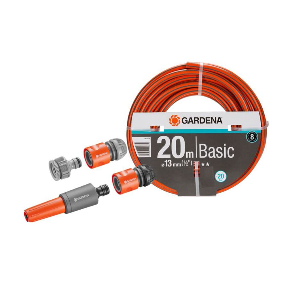 JEU DE BASE DE TUYAU 13mm (1/2") (20m) GARDENA