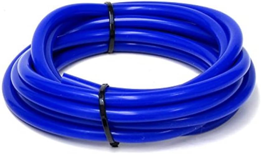 HTSVH35-BLUEx5 Blue 5' Length High Temperature Silicone Vacuum Tubing Hose (60 psi Maxium Pressure, 3.5mm ID)