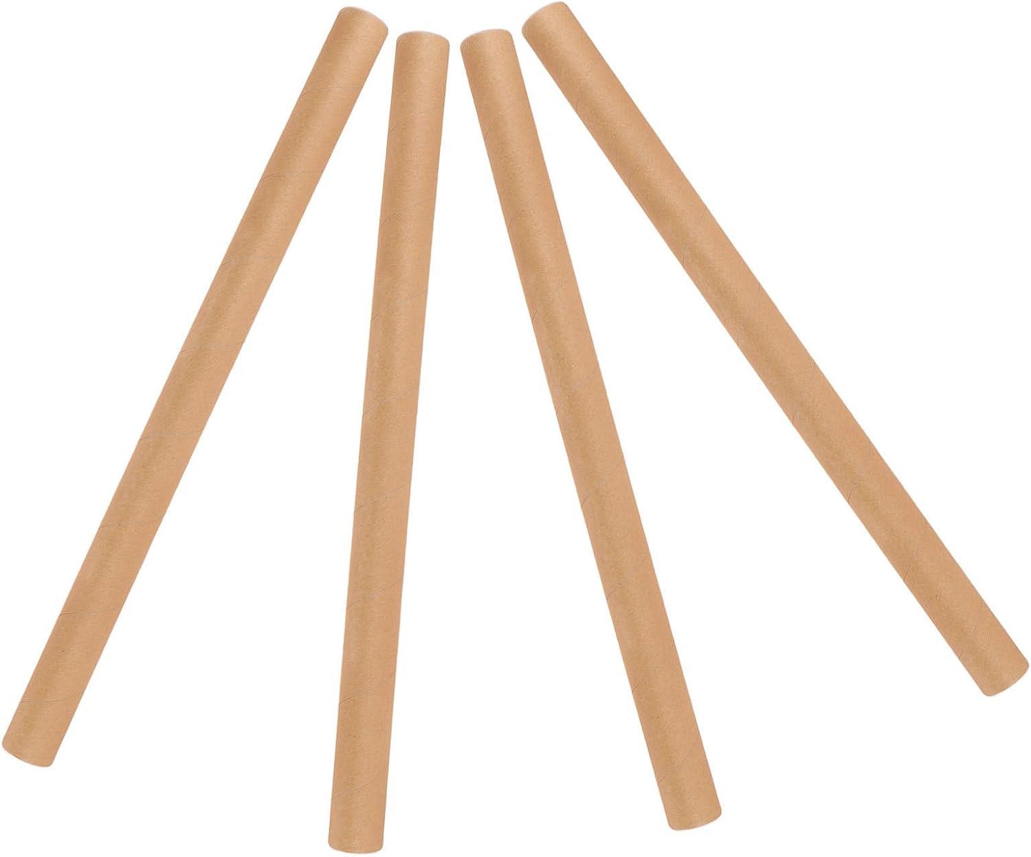 4pcs Kraft Paper Mailing Tubes for Blueprints and Posters