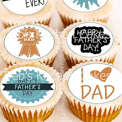 Father's Day Edible Cake Toppers by Deb's Kitchen Cakes Cover