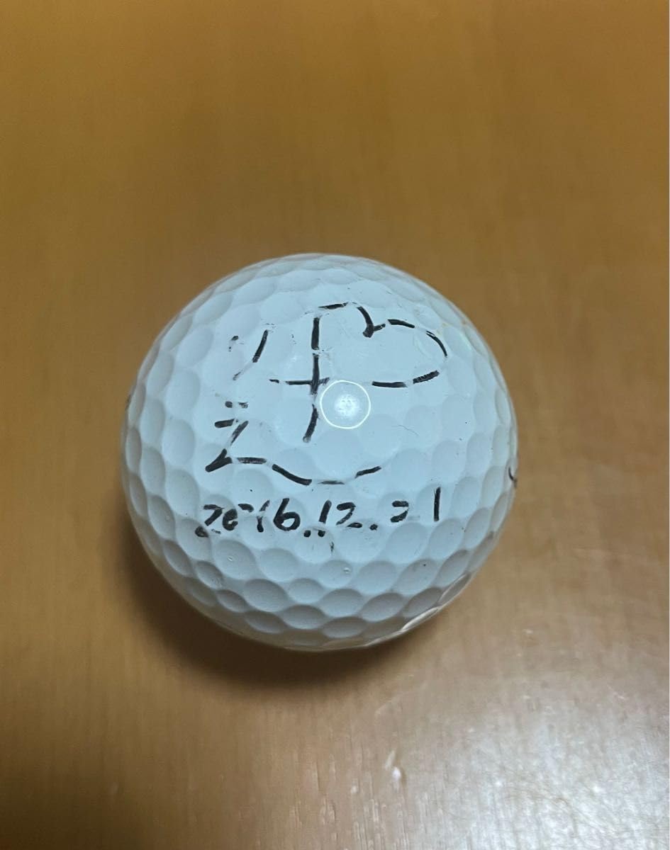 Amazon.co.jp: 手数料辻梨恵選手 女子プロゴルフ 実使用 ゴルフボール 