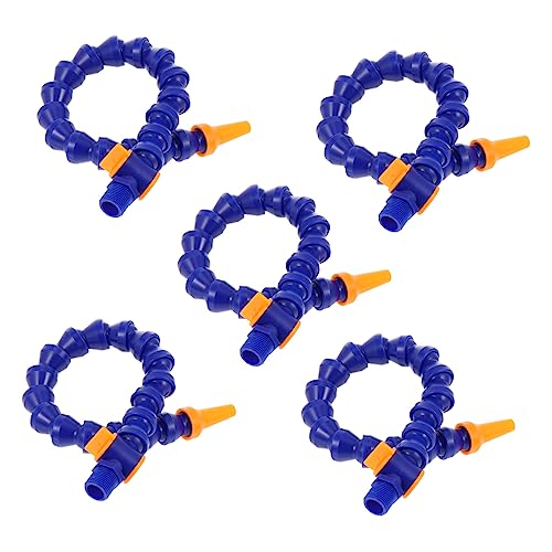 HEALEEP Professional Plastic Cooling Hoses 10pcs Set Serpentine Design Easy Shape Angle Adjustment for Cooling System