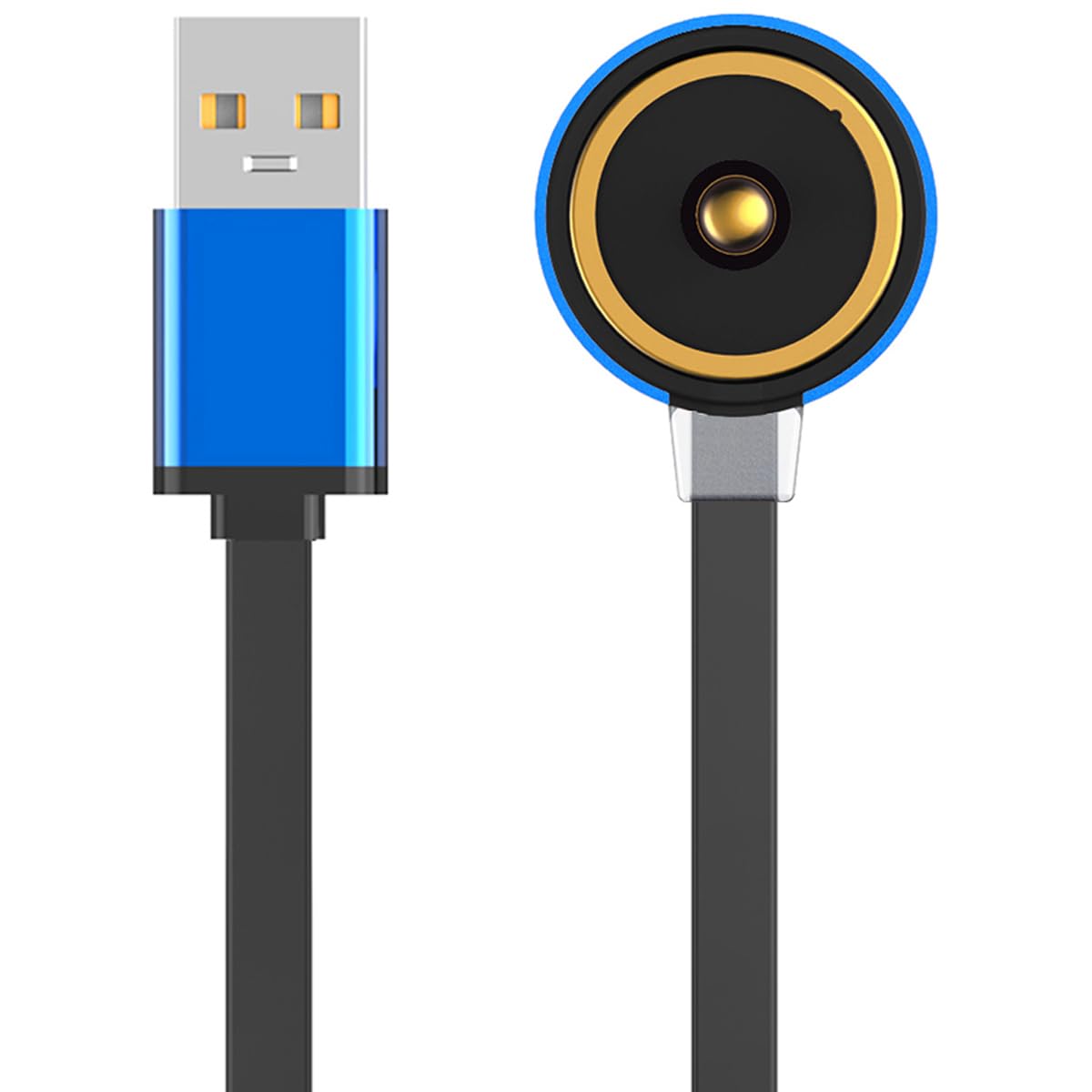 Kissmart MCC 1A Charger for Olight Arkfeld Ultra/Pro/UV, Baldr Pro R, Obulb Pro, Perun 2 Mini, Valkyrie PL-Pro, Baton S1R II, Baton3 | Replacement USB Charging Cable for Flashlights (1m/3.3ft)