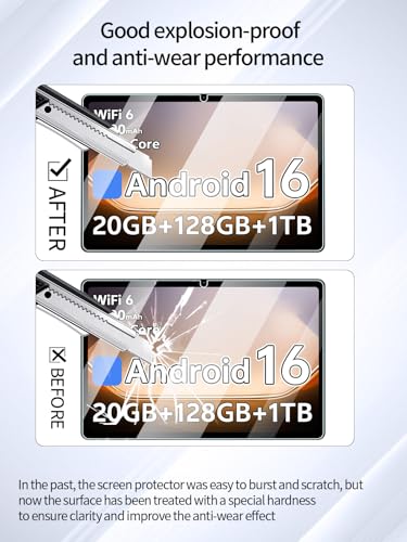 Protector de pantalla para SHARECLOUD P10_T 10.1" 2 piezas miniatura 3