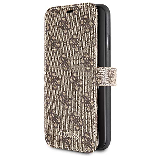 Fundas Iphone 11 Pro Max Guess Guess GUFLBKSN654GB - Funda Tipo Libro para iPhone 11 Pro MAX, Color marrón