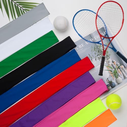 Image of ONUPGO 18Pcs Head Ties for Men Women, Adjustable Headbands Sports Sweatband Ninja Ties Head Band, Sweat Wicking Workout Headband for Sports, Running, Tennis, Yoga, Soccer, Karate
