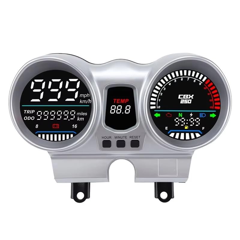 Compteur vitesse moto de rechange pour tableau de bord CBF 250 Twister numérique