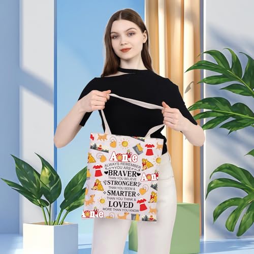 Bolso bandolera de lona estilo teatro musical miniatura 2