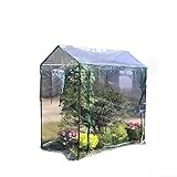 [GERÄUMIGES DESIGN]: Diese Gewächshausabdeckung in zwei Größen (100 x 50 x 150 cm / 130 x 90 x 150 cm) bietet großzügigen Platz für den Anbau verschiedener Pflanzen und gibt ihnen die Möglichkeit, sich gesund zu entwickeln und zu gedeihen.