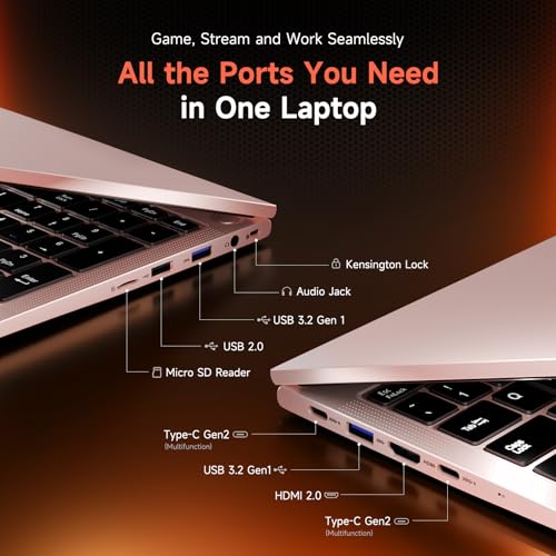 Image of NIMO Thin & Light Gaming Laptop, 15.6 inch FHD IPS Display, AMD R7 7735HS(Up to 4.75 GHz, Beat i7-12650H) Computer with 16GB DDR5 RAM 512GB SSD, 180 Vewing, Radeon 680M, Portable for Business, College