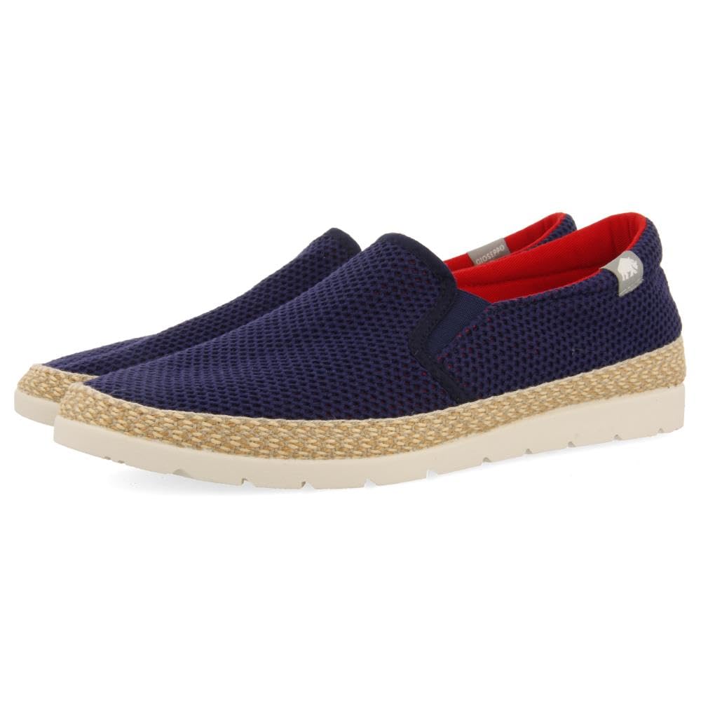GIOSEPPO Yacolt, Espadrilles Wedge Sandals Men, navy, 8.5 UK