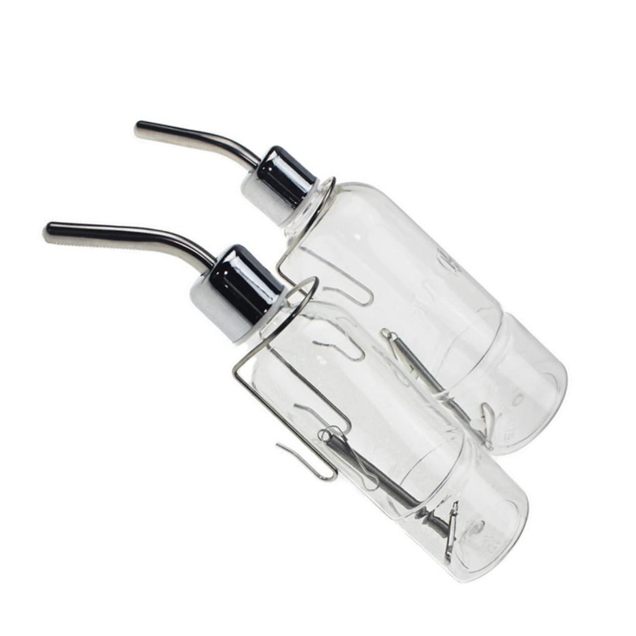 HEMOTON Automatic Pet Water Feeder Dispenser with Seal for Hamsters Rabbits Guinea Pigs Birds and More Leak Easy to Install Water Saving Design