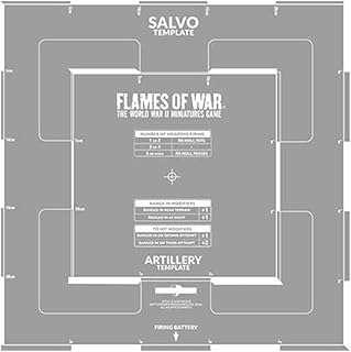 Flames of War: Artillery Template (AT012)