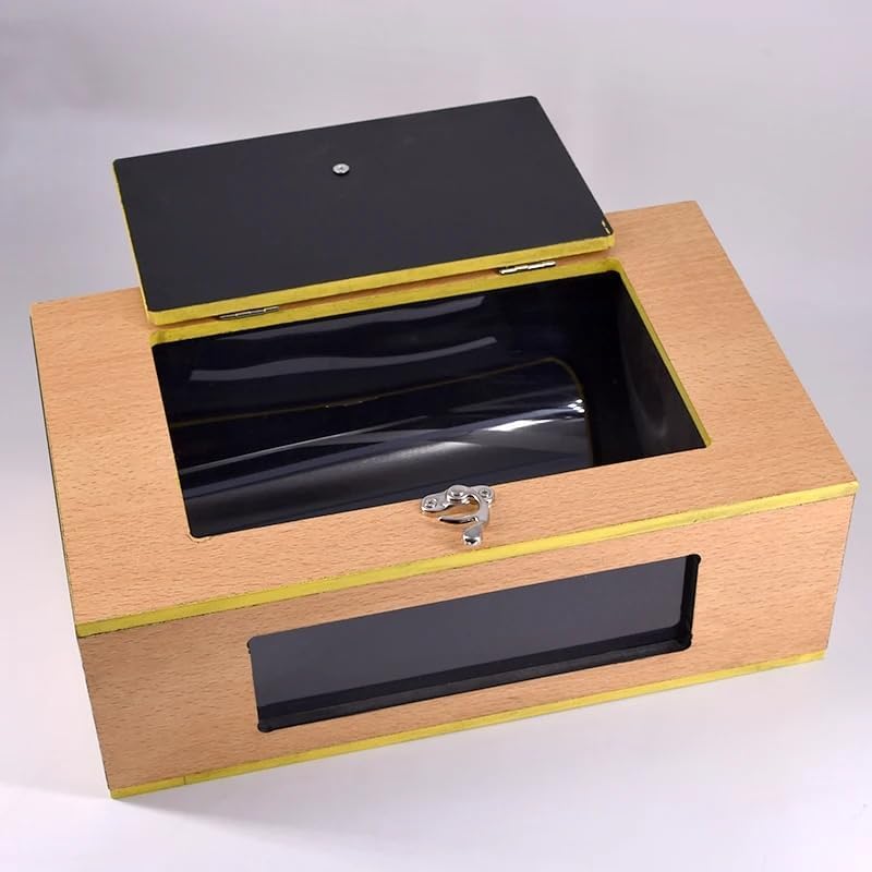 See Thru Tip - Over Box (drewniane) pudełko na gołębie odwrócone znikające małe zwierzę pudełko magiczne sztuczki scena magiczna iluuzja sztuczki rekwizyty dla magów