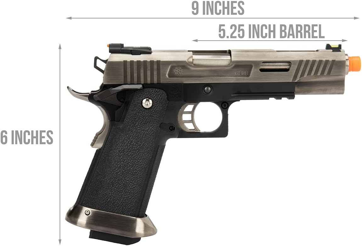 Hi-Capa 5.1 "T-Rex Competition Gas Blowback Airsoft Pistol-WE Tech