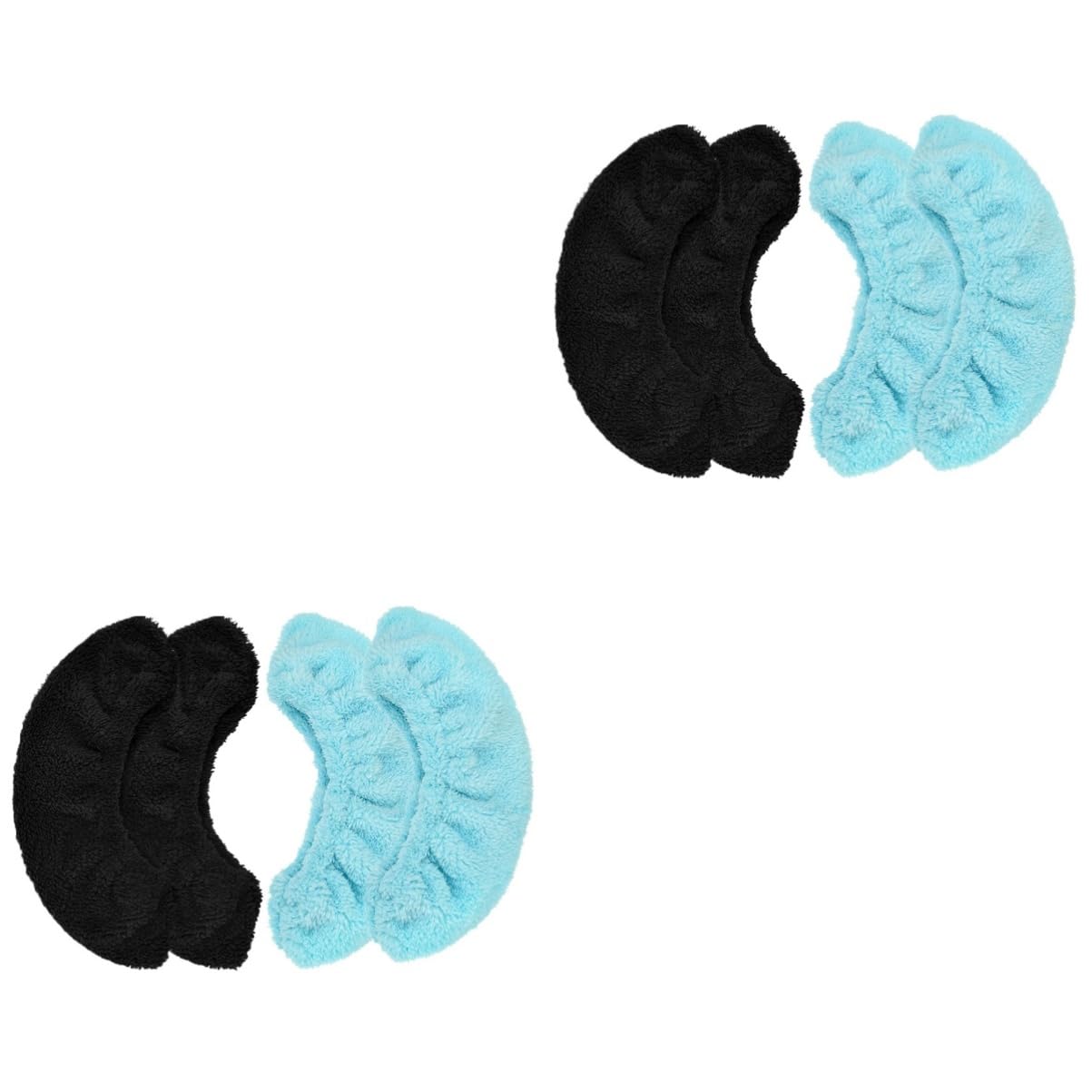 BESPORTBLE Lot de 2 Élastiques Souples Et Sûrs pour Patins à Glace Patins de Hockey Et Patins Artistiques 2 Paires