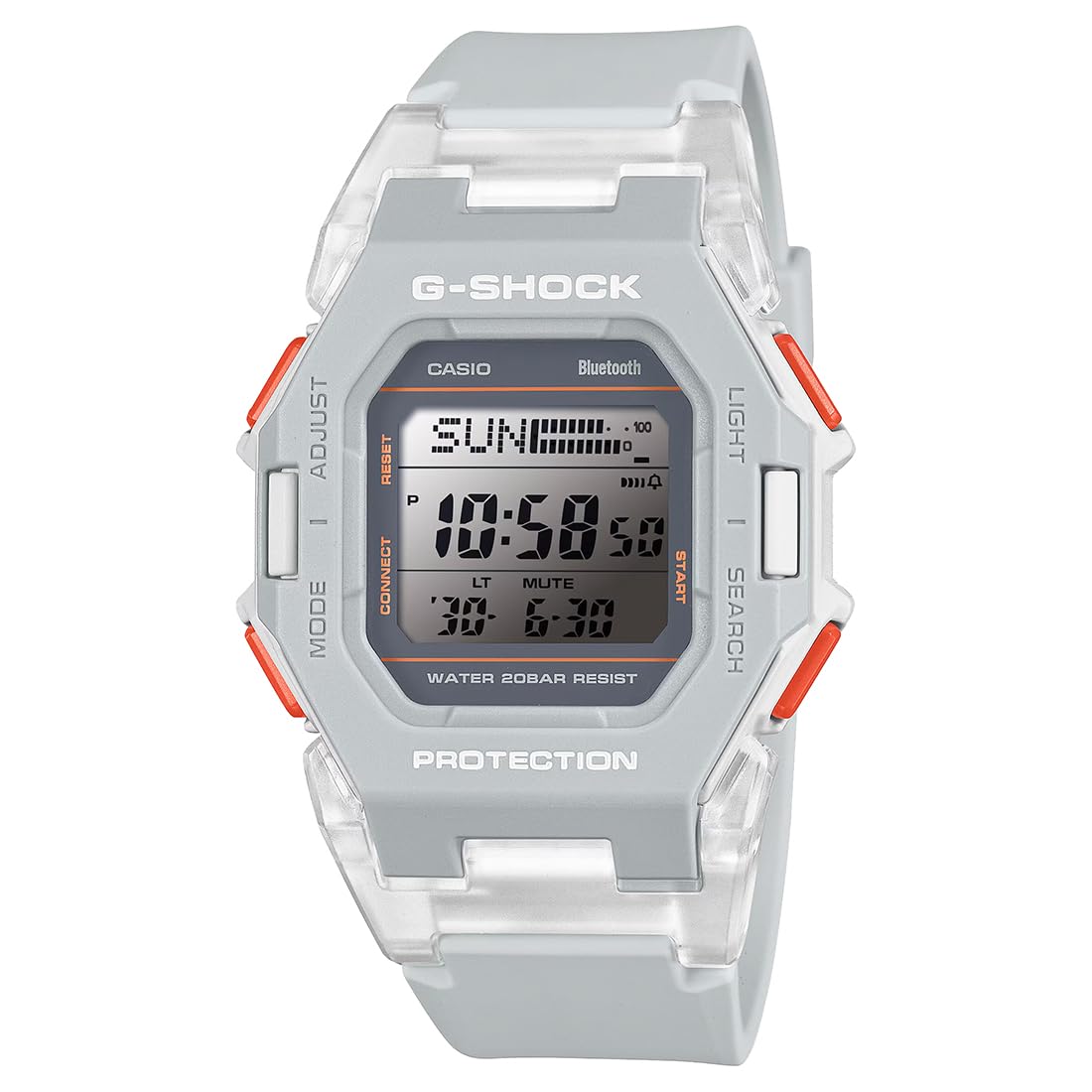 Casio G-Shock Bluetooth Digital Grey Dial Men GD-B500S-8DR (G1556) (B0DB8JRNNN) Amazon Price History, Amazon Price Tracker
