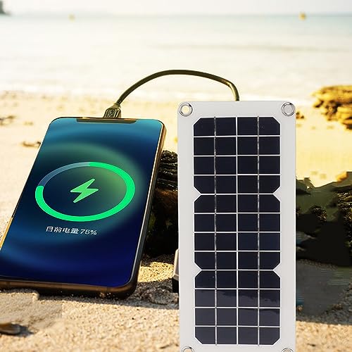 Panel solar de 30W compacto cargador solar 18V 5V USB para camping 3