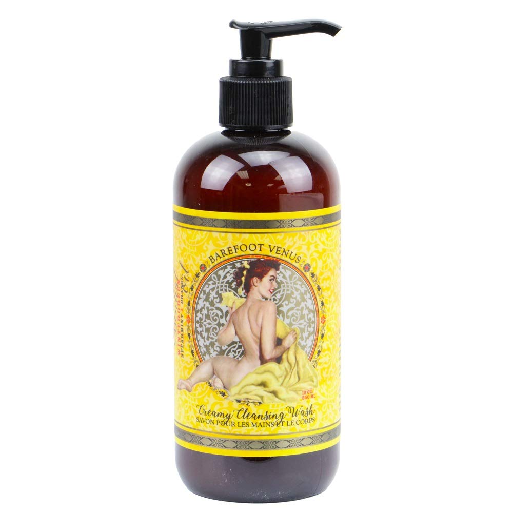 Barefoot VenusWhite Pine Creamy Cleansing Body Wash - 350 ML / 12 OZ (Mustard Bath)