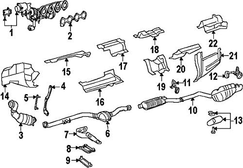 Mercedes-Benz 204 490 54 27, Exhaust Tail Pipe Tip