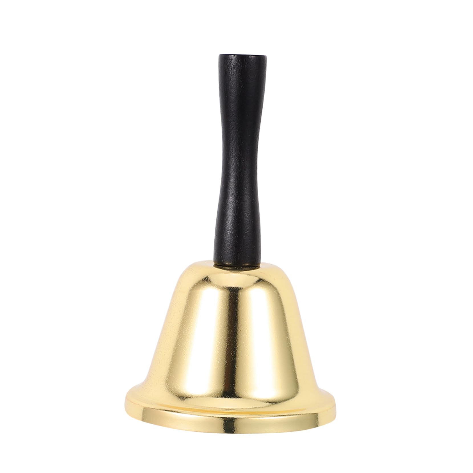 DIYEAH Stainless Steel Christmas Hand Bell Servant Bell Claus Bell Hand Call Bell Service Bell Desk Bell Classroom Bell for Teachers Christmas Bell