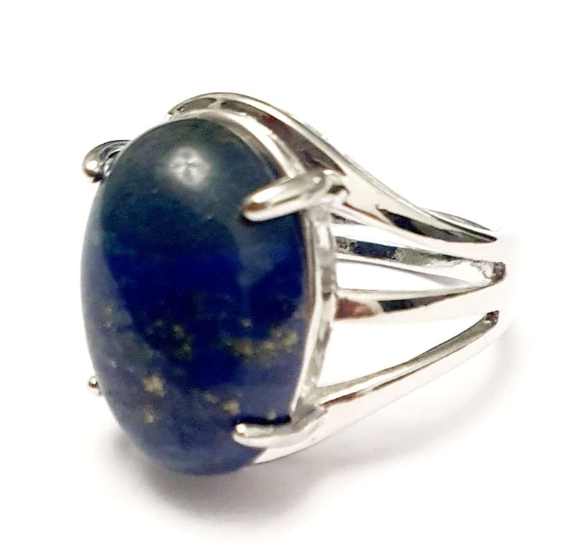 BAGUE PIERRE NATURELLE LAPIS LAZULI