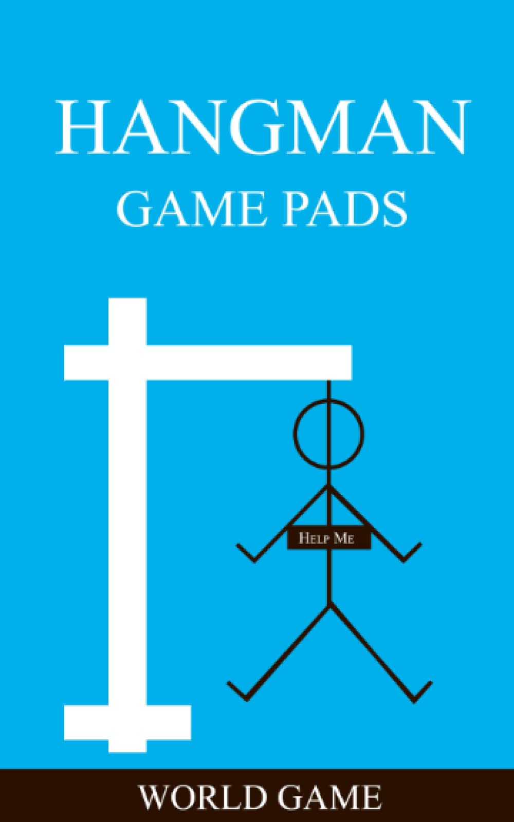Hangman Game pads: Activity book, 18 4in-a-row 5x8 100p