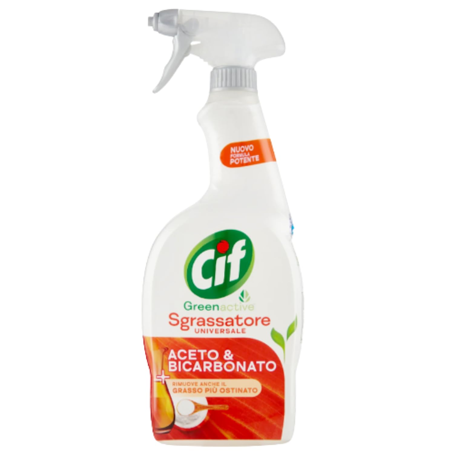 Detergente Sgrassatore per Cucina – Aceto e Bicarbonato – 650 ml – Pulizia Profonda Multiuso – Variazioni 4/8/12 Pezzi (12)