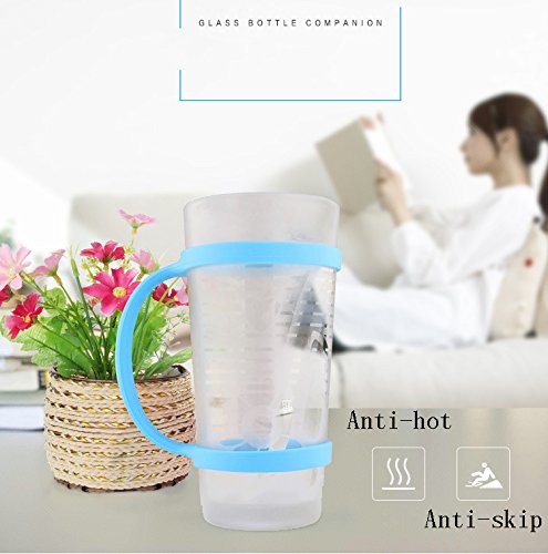 Windspeed Water Bottle Carrier Grip For Outdoor,Soft Band Holder Strap Makes Any Bottle Handheld,Water Bottle Bands For Bike, Gym Or Jogging 4 Pack #TOP1