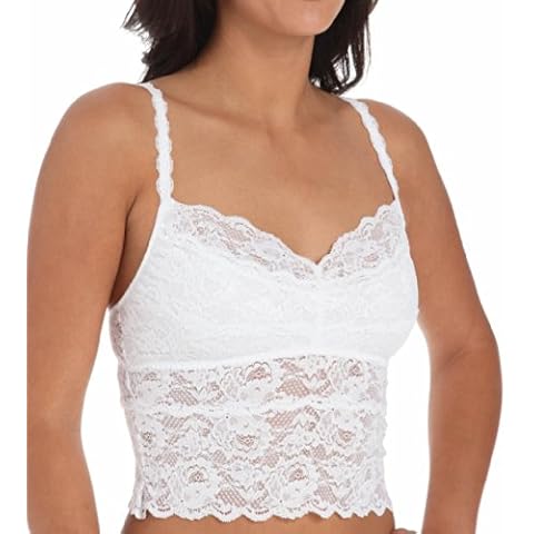 Cosabella Women's NSN Cropped Cami - White - Medium Cover