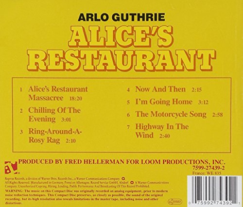 Guthrie, A: Alice's Restaurant