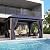 MIXPATIO 10x13 Outdoor Gazebo with Double Roofs, Sturdy Metal Frame Patio Soft Top Gazebo, Patio Canopy with Privacy Curtains & Mosquito Netting, Outdoor Canopy for Backyard, Lawn, Garden, Deck (Blue)