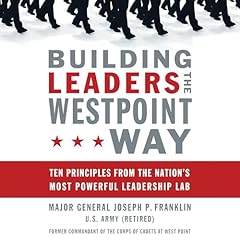 Building Leaders the West Point Way Audiolibro Por Joseph P. Franklin arte de portada