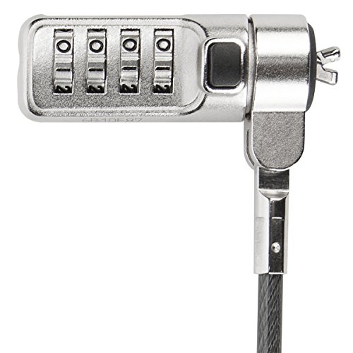 Image of Targus DEFCON ASP66GLX-S Cable Lock For Notebook - 1.98 m Cable - Black - Galvanized Steel