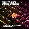 Teclado gamer SteelSeries Apex 3 TKL RGB – factor de forma compacto sin teclado numérico - iluminación RGB de 8 zonas – resistente al agua y polvo IP32 – switch de juego silencioso – anti-ghosting de grado gamer, negro 8