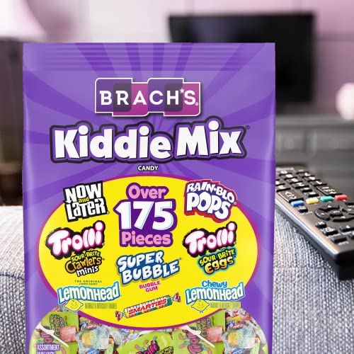 Brach's Kiddie Mix, Individually Wrapped Assorted Candy, 175 Count #TOP4