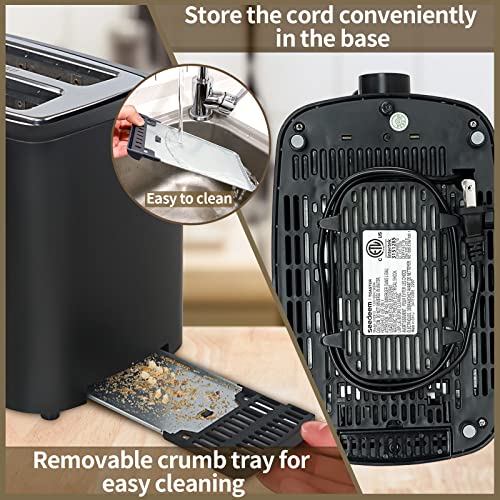 Seedeem SD31091D Toaster 2 Slice, Bread Toaster thumb #5