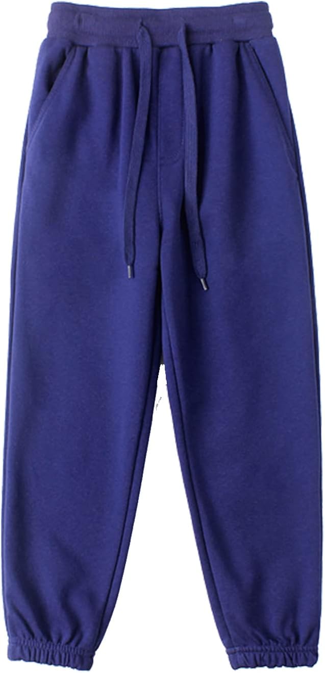 NATUST Kids Jogging Bottoms Boys Girls Sports Pull On Trousers School Sweat Pants Joggers Tracksuit Bottom